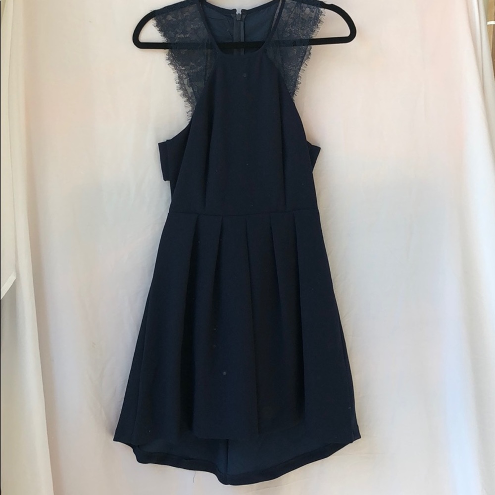 BCBG navy dress